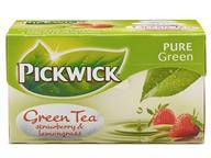 Te Pickwick grøn Jordbær+Citro æsk/20 breve