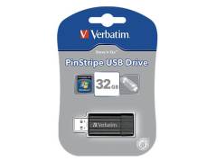 USB-stick Verbatim 32GB Store 'N' Go Pin stribe