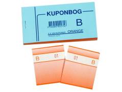 Kuponbog 2275 130x70 mm orange
