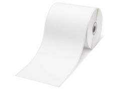 Brother papirtape 102 mm endeløse baner 44.3 m hvid