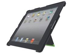 Cover t/iPad 2-4 m/støtte sort