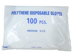 LDPE Engangshandske, ABENA Quick, M, klar, LDPE, pudderfri