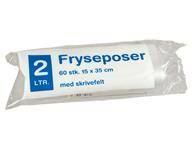 Fryseposer Rul-let 2l 15x35cm m/skrivefelt 75ps/rl