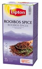 Te Lipton Rooibos Spice Tea 25breve/æsk