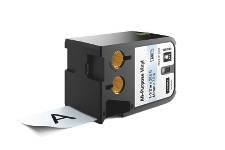 Labeltape DYMO XTL 41mmx7,5m sort på klar vinyl universal