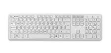 Tastatur Jobmate slim hvid ergonomisk t/Jobmate Touch