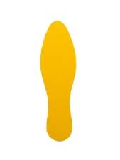 Gulvmærker fodspor gul længde 280mm 10stk/pak
