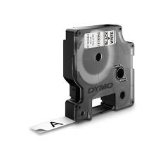 Prægetape D1 sort/hvid 12 mm x 5,5 m Dymo ekstra stærk