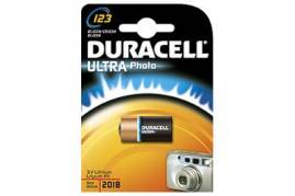 Batteri Duracell 123A Ultra t/foto 3V Lithium