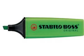 Tekstmarker Stabilo grøn 5 mm Boss 70/33 