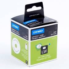 DYMO CD/DVD-etiket Ø57 mm rl/300 stk 14681