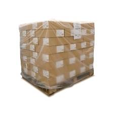 Pallehætte 1200/450x1800mm 25 my rl. a 100 stk. klar LDPE 