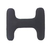 Lændestøtte Kensington sort Lumbar Back Rest