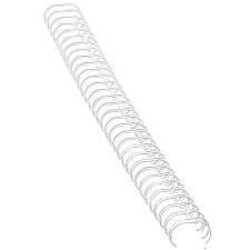 Spiralrygge Fellowes 3:1 wire 10mm hvide A4 100stk/æsk
