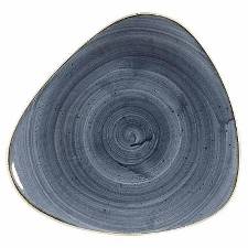 Tallerken trekantet Stonecast 31.1cm Porcelæn blåbær 6 stk