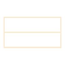 Etiket frankering 43x163 mm m/1000 stk