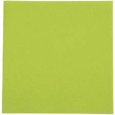 Serviet Airlaid 40x40 cm pk/50 stk lime