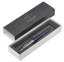 Parker Kuglepen Jotte metal royalblå skriver blå 