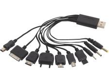 Sandberg Multi charger kabel USB - sort