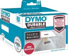 DYMO adresse-etiket 19x64 mm æsk/1 stk rl/900 stk Durable