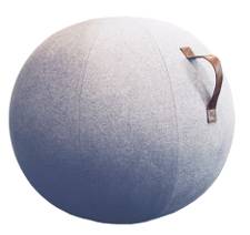 Balancebold JobOut Design Lysegrå. Mål: Ø 65 cm