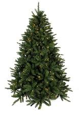 Juletræ LED grøn 180 cm 300 led lys. 955 kviste 