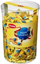 Chokolade Marabou mælk pk/200 stk a´ 10g