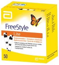 Teststrimler Freestyle Lite til blodsukker 50 stk.