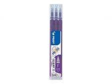 Refill Pilot Frixion lilla 05 fine 3-pack