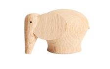 Woud Træfigur Nunu elephant mini