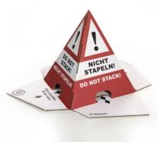 Advarselspyramide Do not stack /Nicht stapeln