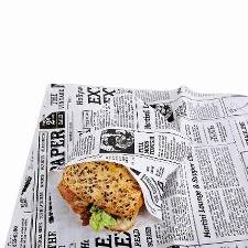Sandwichpapir Old News 38x50cm 50+6g duplex PE-belagt