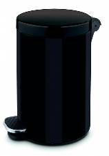 Pedalspand soft close 5 liter metal sort