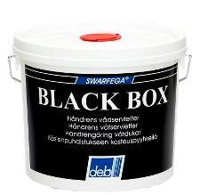 Renseserviet Deb Black box Bøtte med 150 stk. med parfume