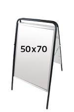 Gadeskilt 105 Expo Sign 50x70 cm plakatformat sort