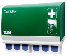 Plasterdispenser QuickFix 23x13,5cm inkl. 2 pk blå