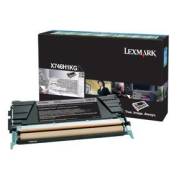 Lasertoner Lexmark X748 sort X746H1KG - 12K