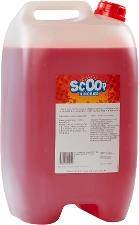 Læskedrik/Slush Ice Scoop 10 L hindbær uden azofarvestoffer