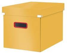 Arkivboks Click & Store Cosy Cube L gul