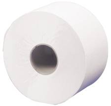 Toiletpapir Care-Ness hvid 2-lags jumbo 180m 12rul/kar