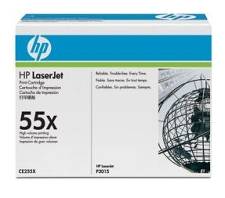 Lasertoner HP CE255X 55X Ca. 12.600 sider