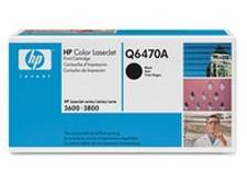 Lasertoner HP Q6470A Sort Laserjet CP3505/3600/3800