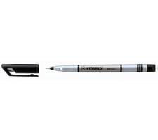 Fiberpen Stabilo Sensor 0.3 mm Fineliner sort