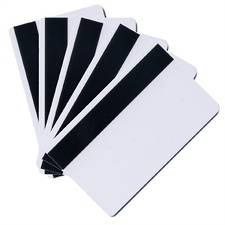 Blanke hvide plastkort magnet LODO 856x5398 mm / 100 stk.