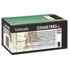 Lasertoner Lexmark C544 rød 4K