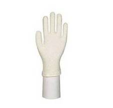 Handske bomuld hvid 12 par 320g one size kraftig