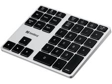 Nummerisk tastatur Sandberg Bluetooth, Alu