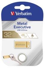 USB-stick Verbatim 32GB Gold USB 3.0 - Metal Executive