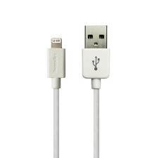 kabel Sandberg USB- Lightning Iphone/Ipad - 2 m hvid