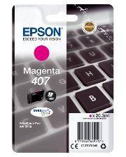 Blækpatron Epson magenta 407 L 203 ml - WF-4745